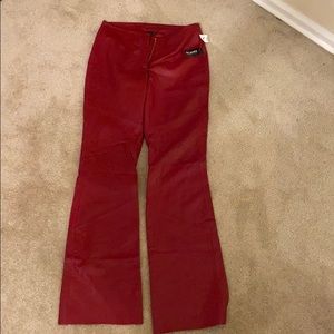 Wilson’s leather red pants